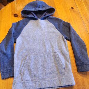 Boys Small (8) Tek Gear Grey and Heatherd Blue Pullover Hoodie